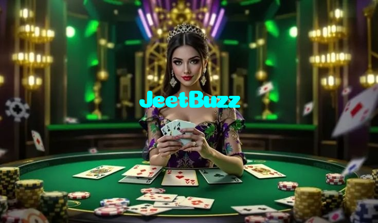 JeetBuzz casino presented on mobile device in Pakistan with slots and live games